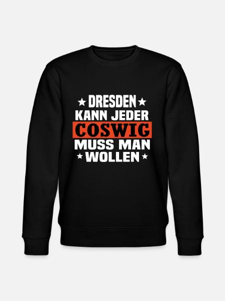 Coswig - Stanley/Stella Unisex Bio-Sweatshirt CHANGER  - Schwarz
