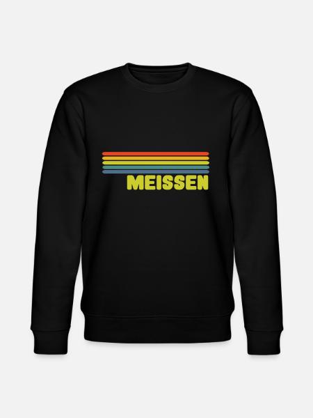 Meißen - Stanley/Stella Unisex Bio-Sweatshirt CHANGER  - Schwarz
