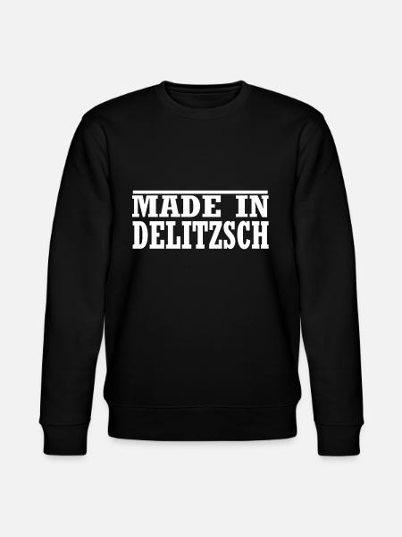Delitzsch - Stanley/Stella Unisex Bio-Sweatshirt CHANGER  - Schwarz