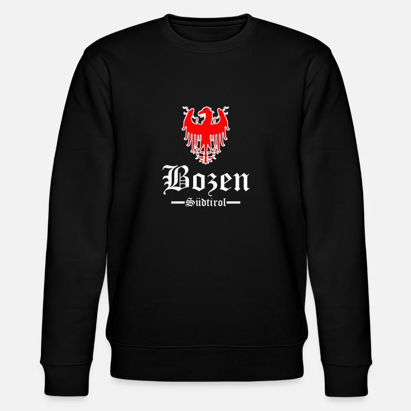 Bozen Südtirol - Stanley/Stella Unisex Bio-Sweatshirt CHANGER - Schwarz