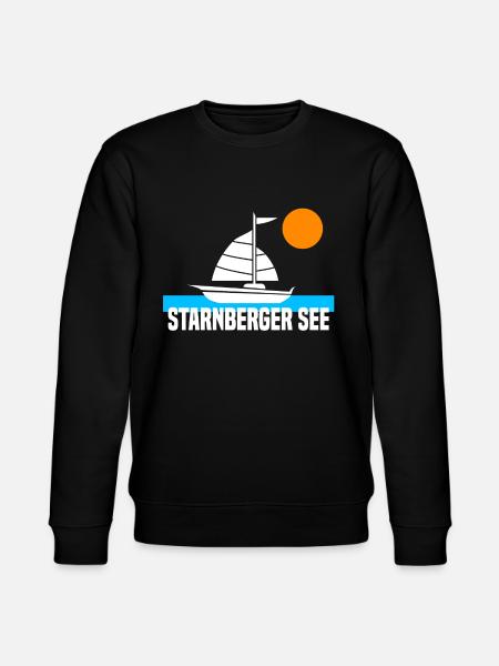 Starnberger See - Stanley/Stella Unisex Bio-Sweatshirt CHANGER  - Schwarz