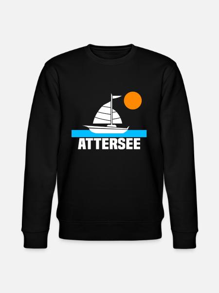 Attersee - Stanley/Stella Unisex Bio-Sweatshirt CHANGER  - Schwarz