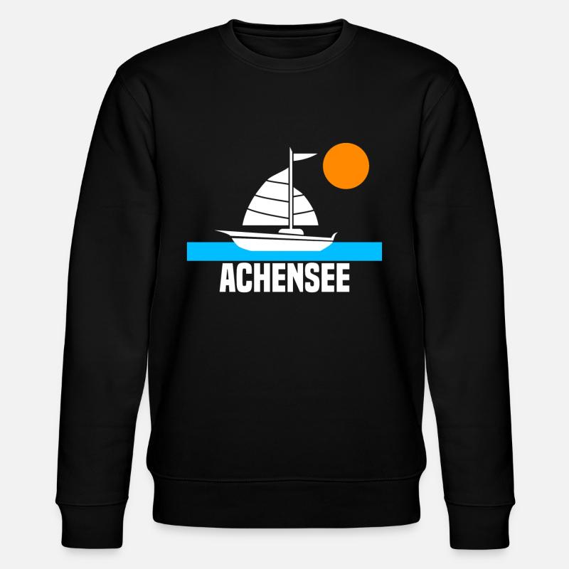 Achensee - Stanley/Stella Unisex Bio-Sweatshirt CHANGER  - Schwarz