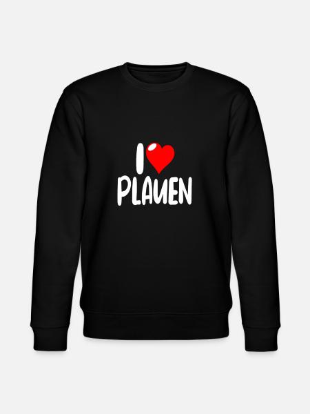 Plauen - Stanley/Stella Unisex Bio-Sweatshirt CHANGER - Schwarz