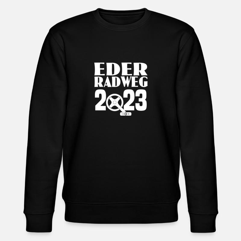 Eder Radweg - Stanley/Stella Unisex Bio-Sweatshirt CHANGER  - Schwarz