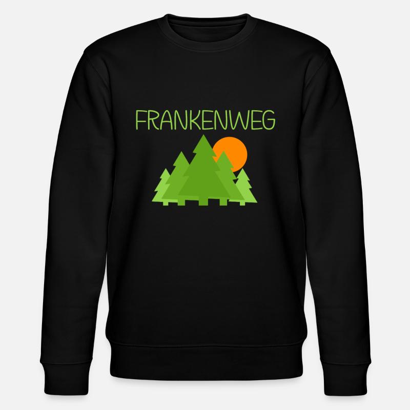 Frankenweg - Stanley/Stella Unisex Bio-Sweatshirt CHANGER - Schwarz