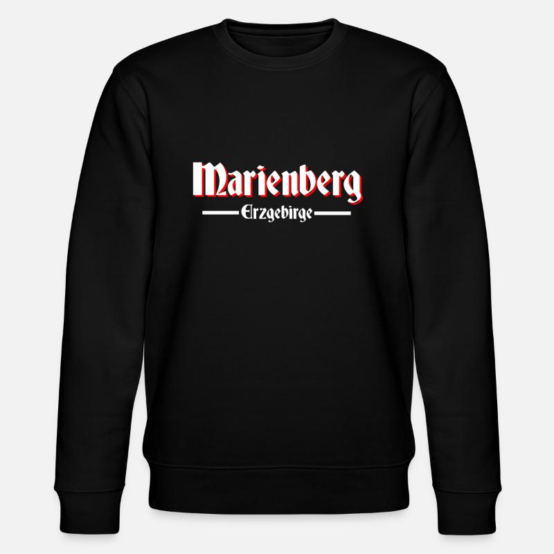 Marienberg - Stanley/Stella Unisex Bio-Sweatshirt CHANGER  - Schwarz