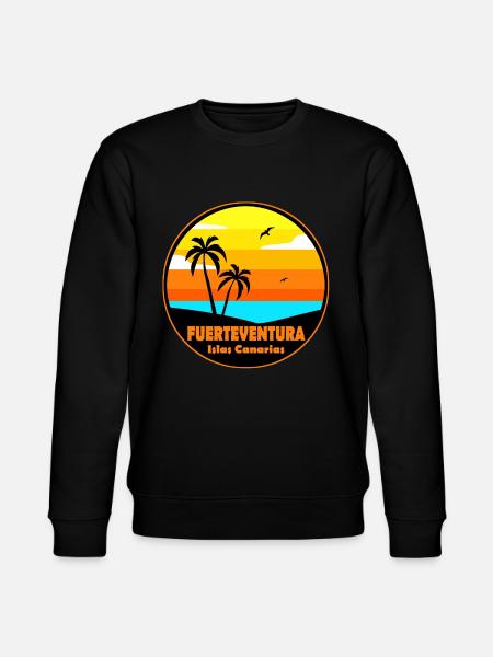 Fuerteventura - Stanley/Stella Unisex Bio-Sweatshirt CHANGER - Schwarz