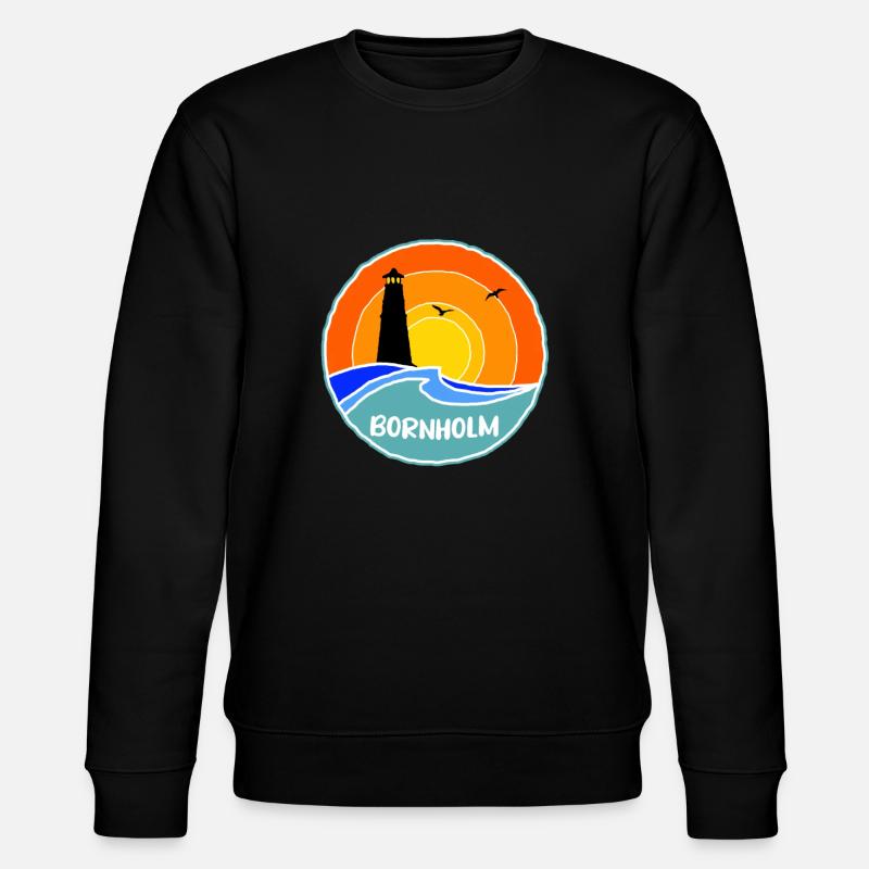 Phare de Bornholm - Sweat bio CHANGER Stanley/Stella Unisexe - noir