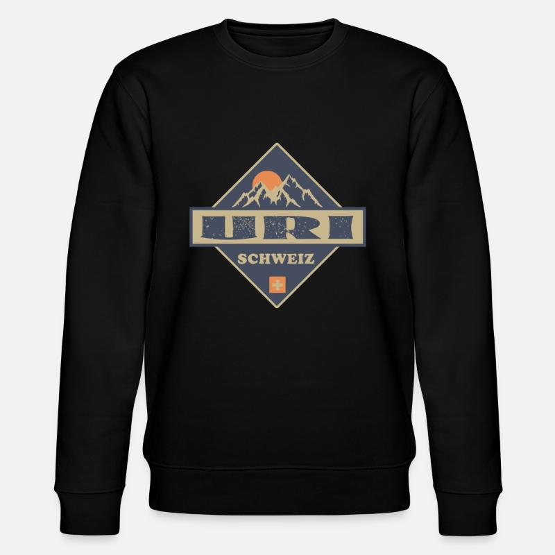 Uri - Stanley/Stella Unisex Bio-Sweatshirt CHANGER  - Schwarz