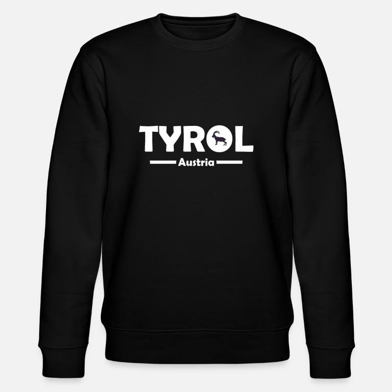 Tirol - Stanley/Stella Unisex Bio-Sweatshirt CHANGER - Schwarz