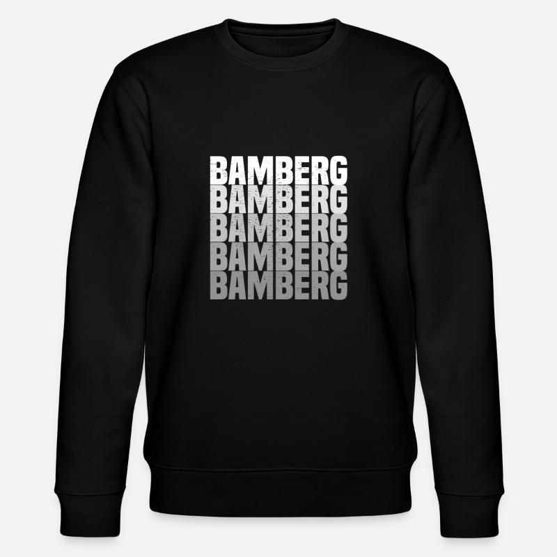 Bamberg - Stanley/Stella Unisex Bio-Sweatshirt CHANGER  - Schwarz