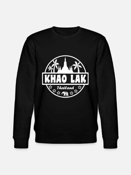 Khao Lak Thailand - Stanley/Stella Unisex Bio-Sweatshirt CHANGER  - Schwarz