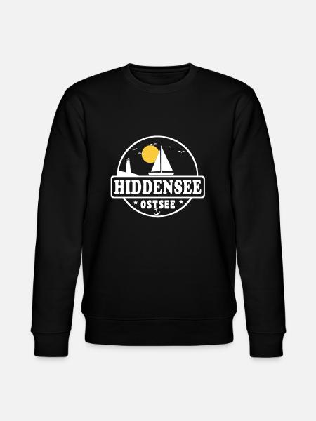 Hiddensee - Stanley/Stella Unisex Bio-Sweatshirt CHANGER  - Schwarz