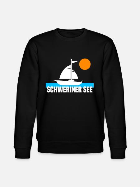 Schweriner See - Stanley/Stella Unisex Bio-Sweatshirt CHANGER - Schwarz