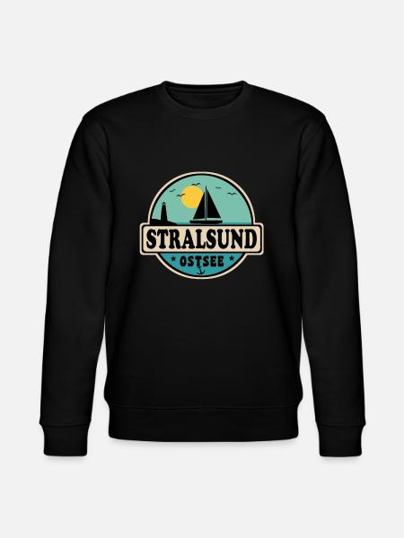 Stralsund - Stanley/Stella Unisex Bio-Sweatshirt CHANGER  - Schwarz