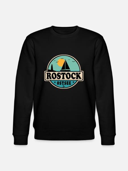 Rostock - Stanley/Stella Unisex Bio-Sweatshirt CHANGER  - Schwarz
