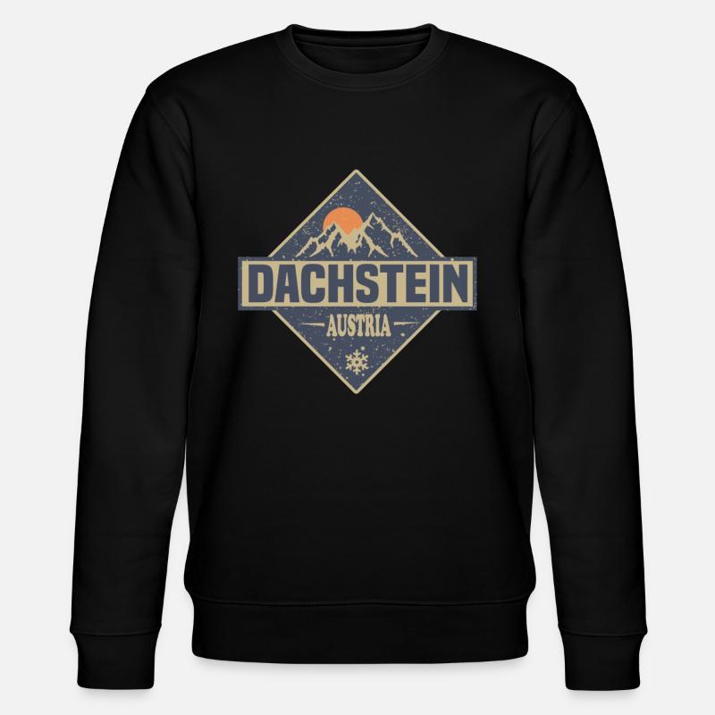 Dachstein - Stanley/Stella Unisex Bio-Sweatshirt CHANGER  - Schwarz