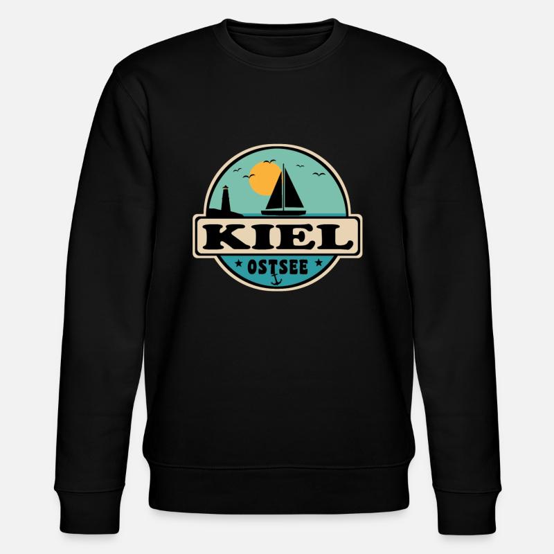 Kiel - Stanley/Stella Unisex Bio-Sweatshirt CHANGER  - Schwarz