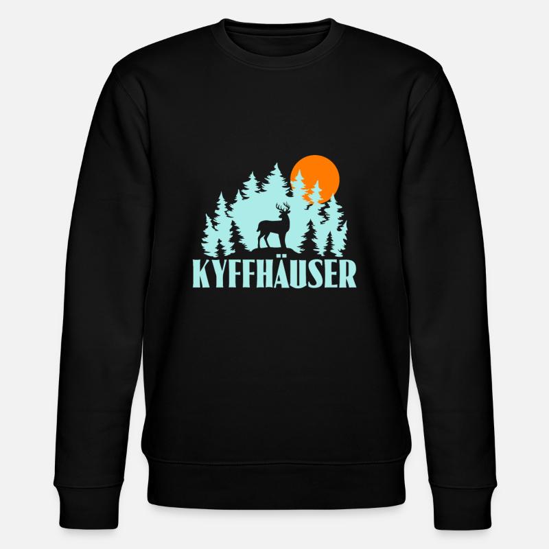 Kyffhäuser - Stanley/Stella Unisex Bio-Sweatshirt CHANGER  - Schwarz