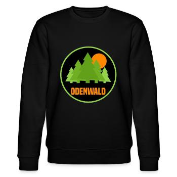 odenwald - Stanley/Stella Unisex Bio-Sweatshirt CHANGER  - Schwarz - Vorne - Nik (191cm) & Marisol (170cm)