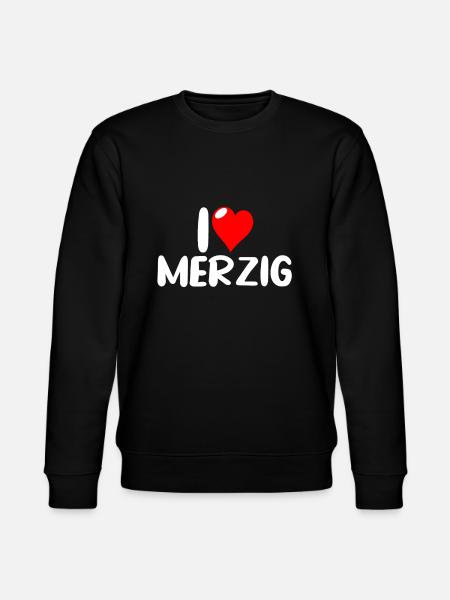merzig saar - Stanley/Stella Unisex Bio-Sweatshirt CHANGER - Schwarz