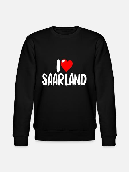 Saarland - Stanley/Stella Unisex Bio-Sweatshirt CHANGER - Schwarz