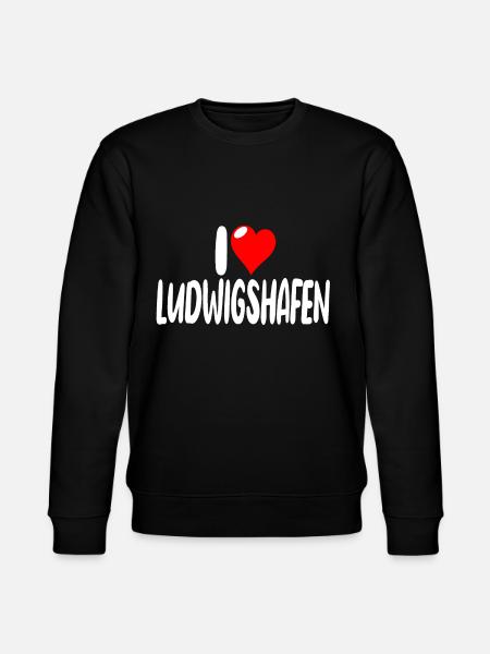 ludwigshafen - Stanley/Stella Unisex Bio-Sweatshirt CHANGER  - Schwarz