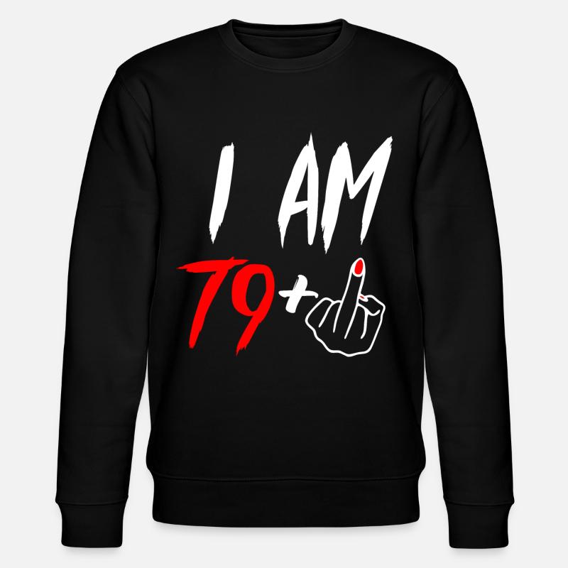 80e anniversaire majeur - Sweat bio CHANGER Stanley/Stella Unisexe - noir