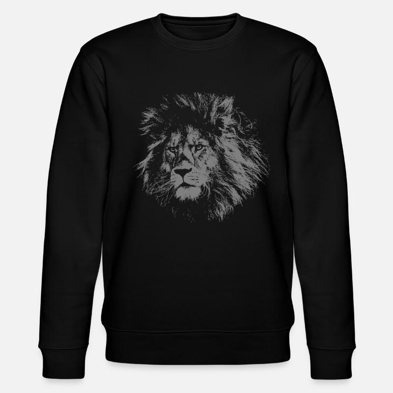 Lion - Sweat bio CHANGER Stanley/Stella Unisexe - noir