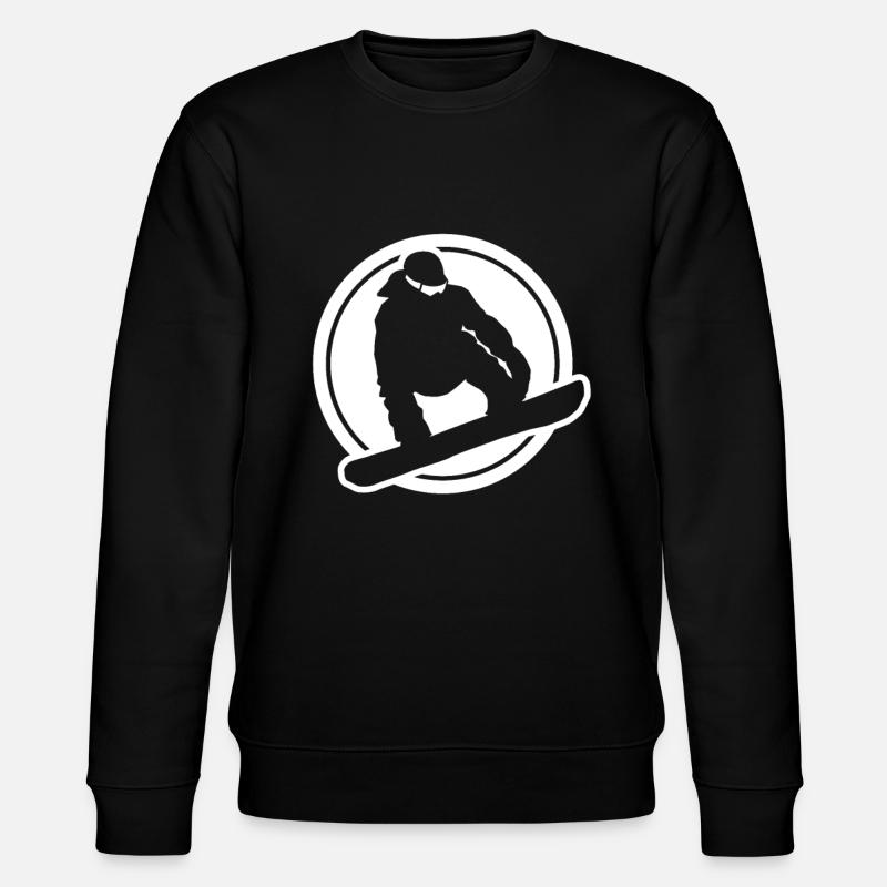 planche à neige - Sweat bio CHANGER Stanley/Stella Unisexe - noir