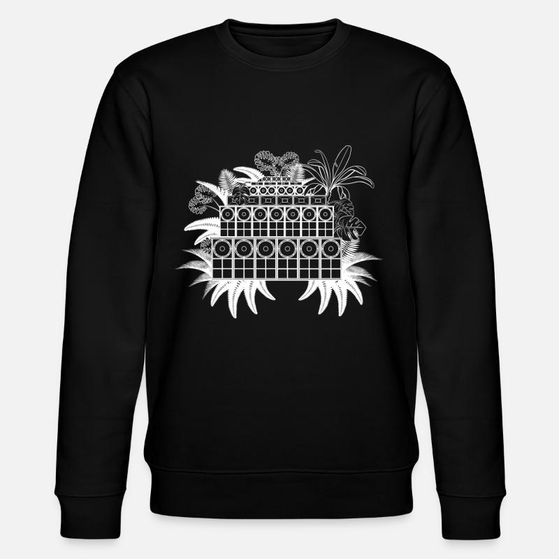 Système audio Jungle - Sweat bio CHANGER Stanley/Stella Unisexe - noir