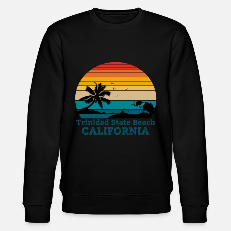 Trinidad State Beach CALIFORNIE - Sweat bio CHANGER Stanley/Stella Unisexe - noir