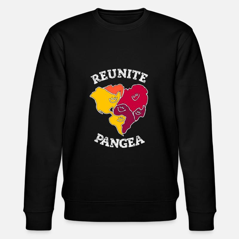 Réunir la Pangée - Sweat bio CHANGER Stanley/Stella Unisexe - noir