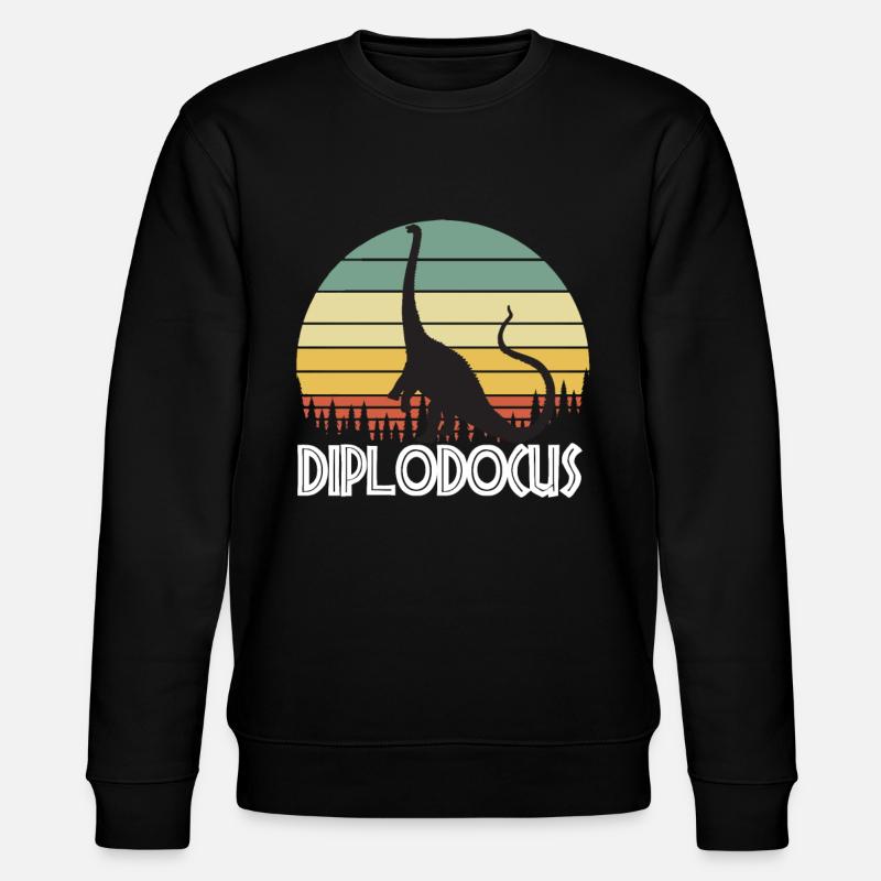 Diplodocus - Sweat bio CHANGER Stanley/Stella Unisexe - noir