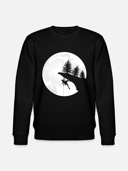 Boulder, , Kletter Geschenk-Idee I - Stanley/Stella Unisex Bio-Sweatshirt CHANGER - Schwarz