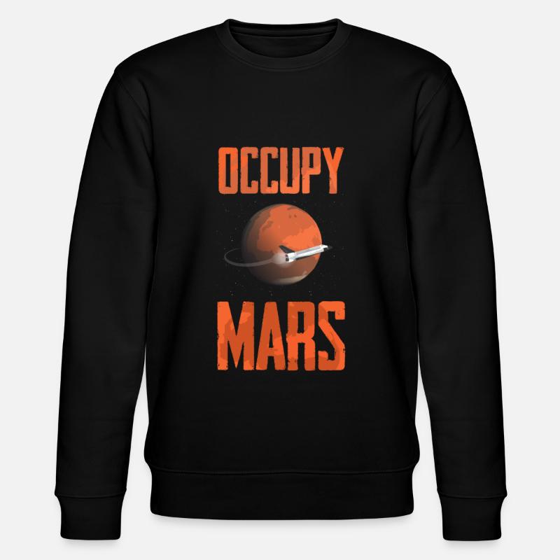 Mars - Stanley/Stella Unisex Bio-Sweatshirt CHANGER  - Schwarz