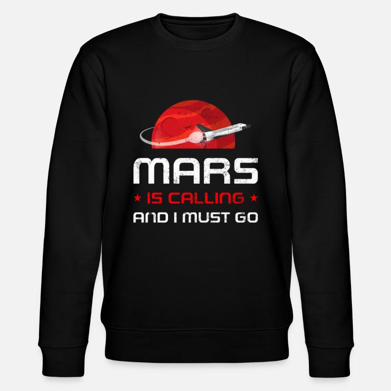 Mars - Stanley/Stella CHANGER Unisex Organic Sweatshirt - black