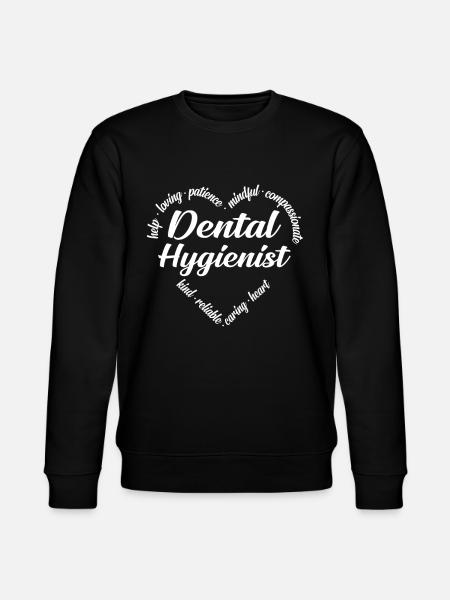 Dental hygienist - Stanley/Stella CHANGER Unisex Organic Sweatshirt - black