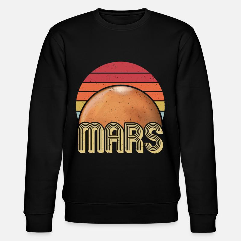 Mars - Stanley/Stella Unisex Bio-Sweatshirt CHANGER  - Schwarz