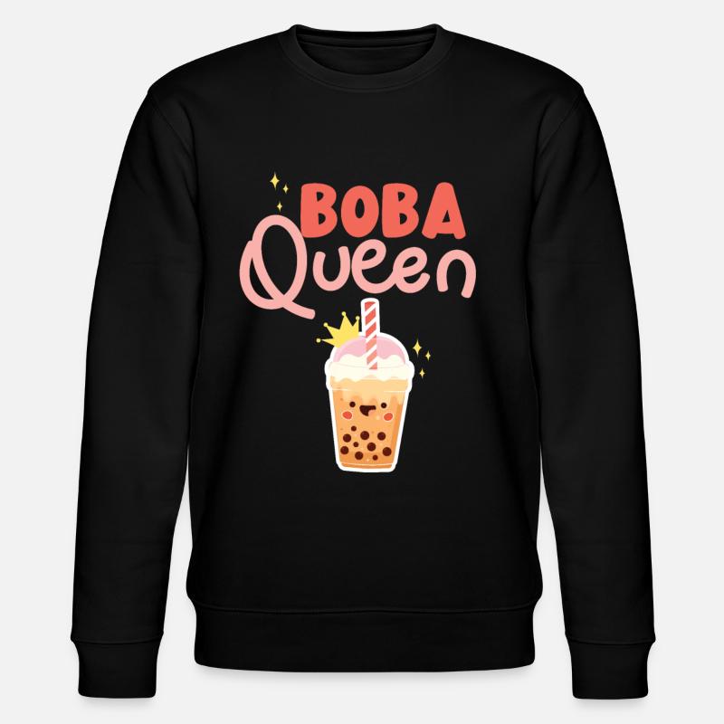 Bubble Tea - Stanley/Stella CHANGER Unisex Organic Sweatshirt - black