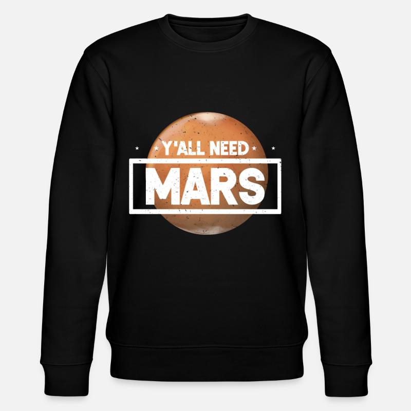 Mars - Stanley/Stella CHANGER Unisex Organic Sweatshirt - black