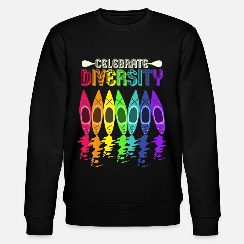 Kajak - Sweat bio CHANGER Stanley/Stella Unisexe - noir