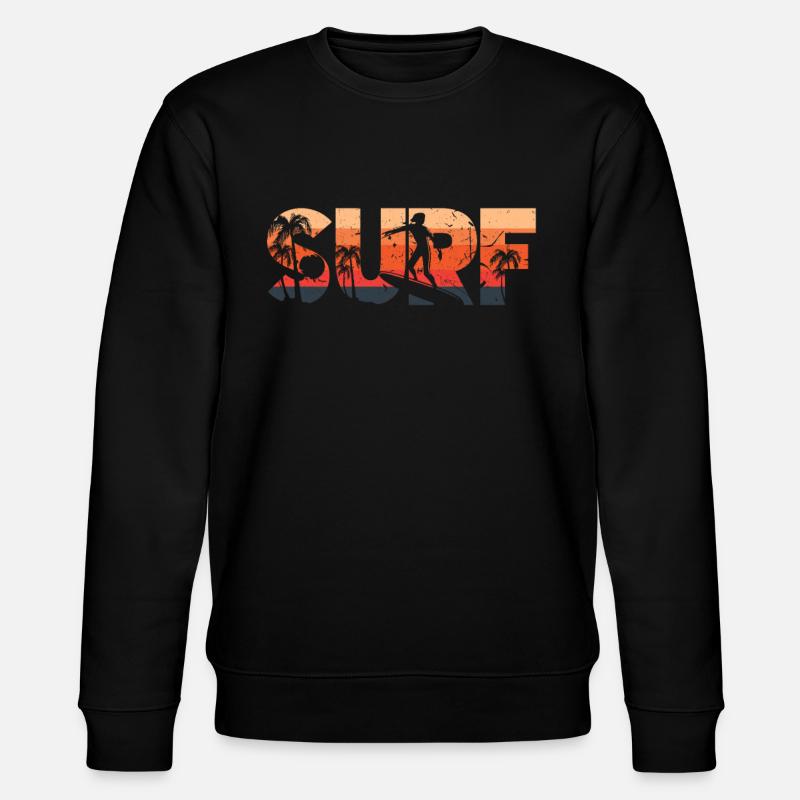 Surfer - Sweat bio CHANGER Stanley/Stella Unisexe - noir