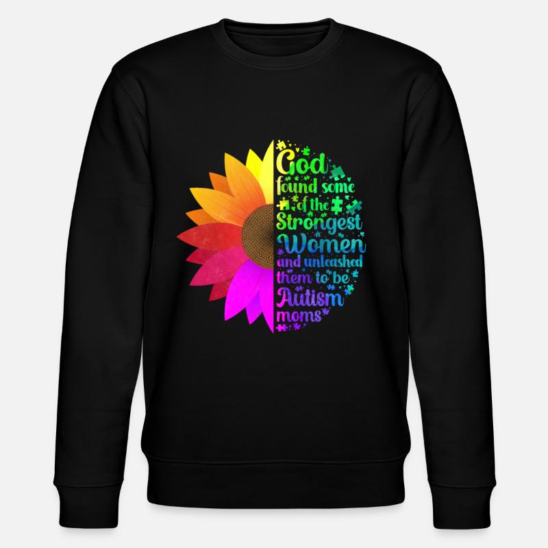 Autisme Conscience - Sweat bio CHANGER Stanley/Stella Unisexe - noir