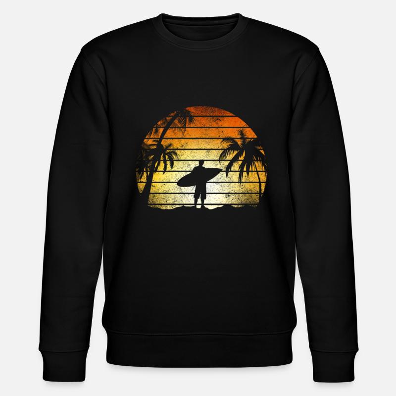 Surfer - Stanley/Stella Unisex Bio-Sweatshirt CHANGER  - Schwarz