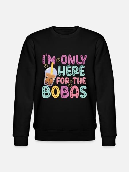 Bubble Tea - Stanley/Stella CHANGER Unisex Organic Sweatshirt - black