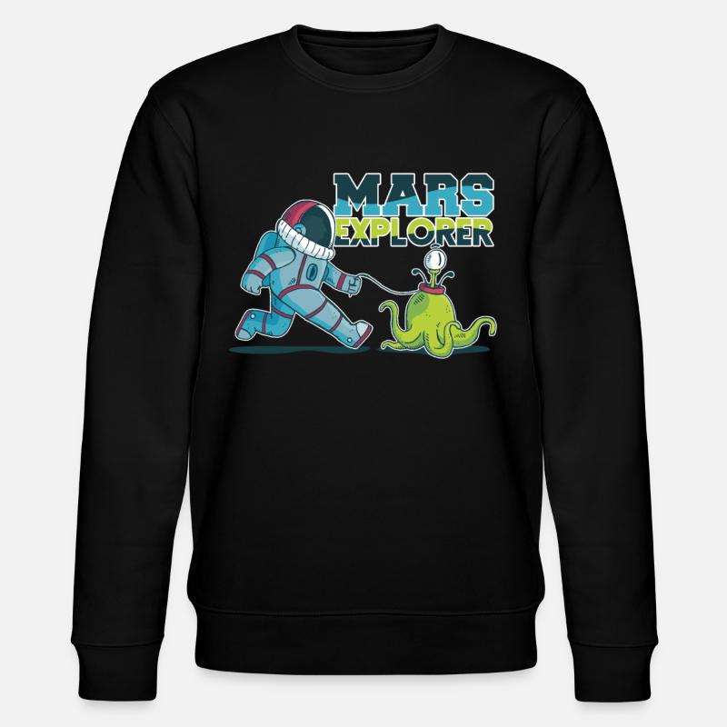 Mars - Stanley/Stella CHANGER Unisex Organic Sweatshirt - black