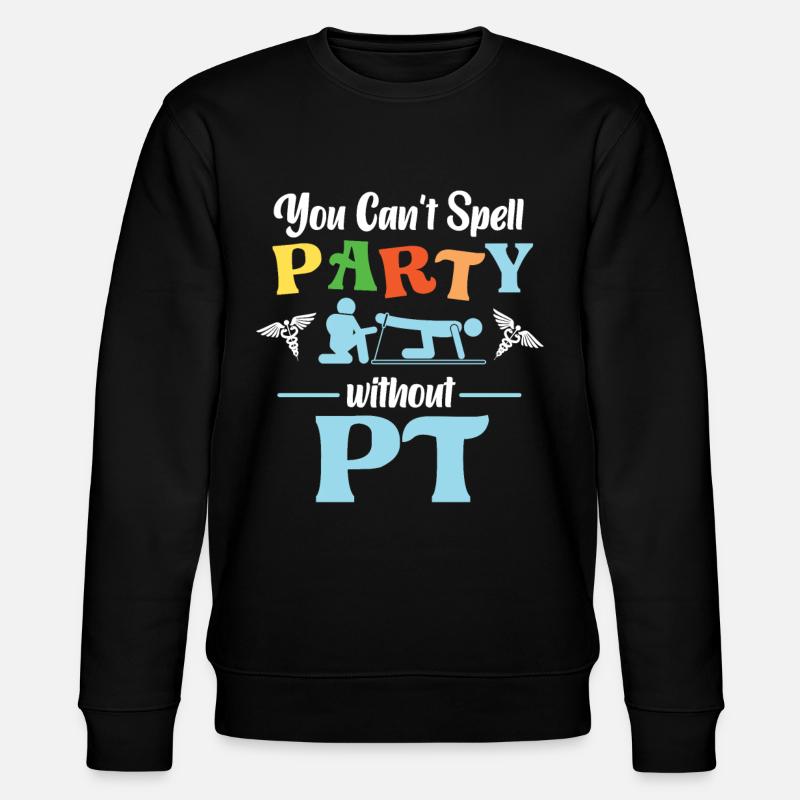 Physical Therapist Therapy - Stanley/Stella Unisex Bio-Sweatshirt CHANGER  - Schwarz