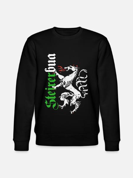 Steirerbua - Stanley/Stella Unisex Bio-Sweatshirt CHANGER - Schwarz